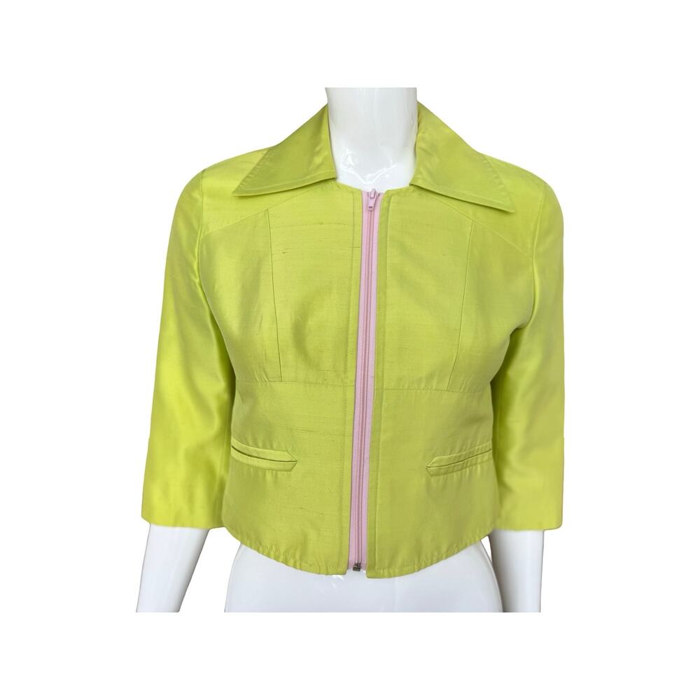 Y2K Christian Lacroix Bazaar Silk Jacket XS S